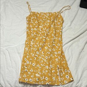 Sunny Floral Spaghetti Strap Dress
